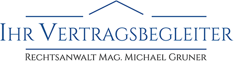 Vertragsbegleiter – Mag. Michael Gruner, Rechtsanwalt Logo